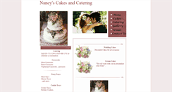 Desktop Screenshot of nancyscakesandcatering.com